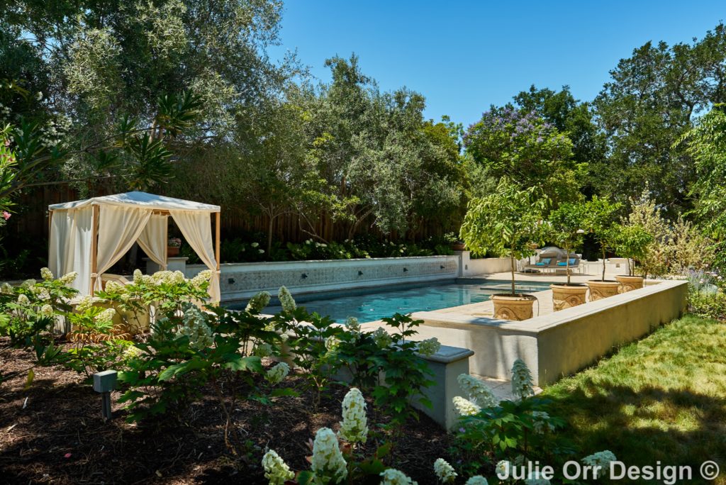 Julie Orr Design Los Altos Pool Remodel